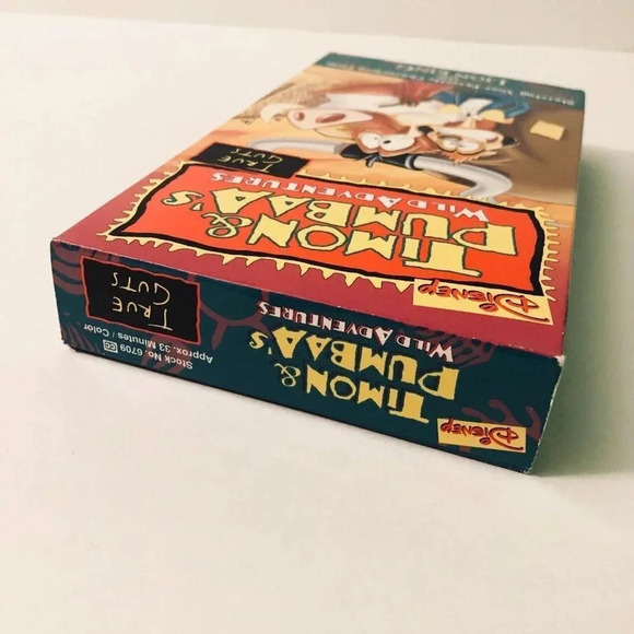 Timon & Pumbaas Wild Adventures VHS Lot Hangin With Baby and True Guts - Picture 6 of 16